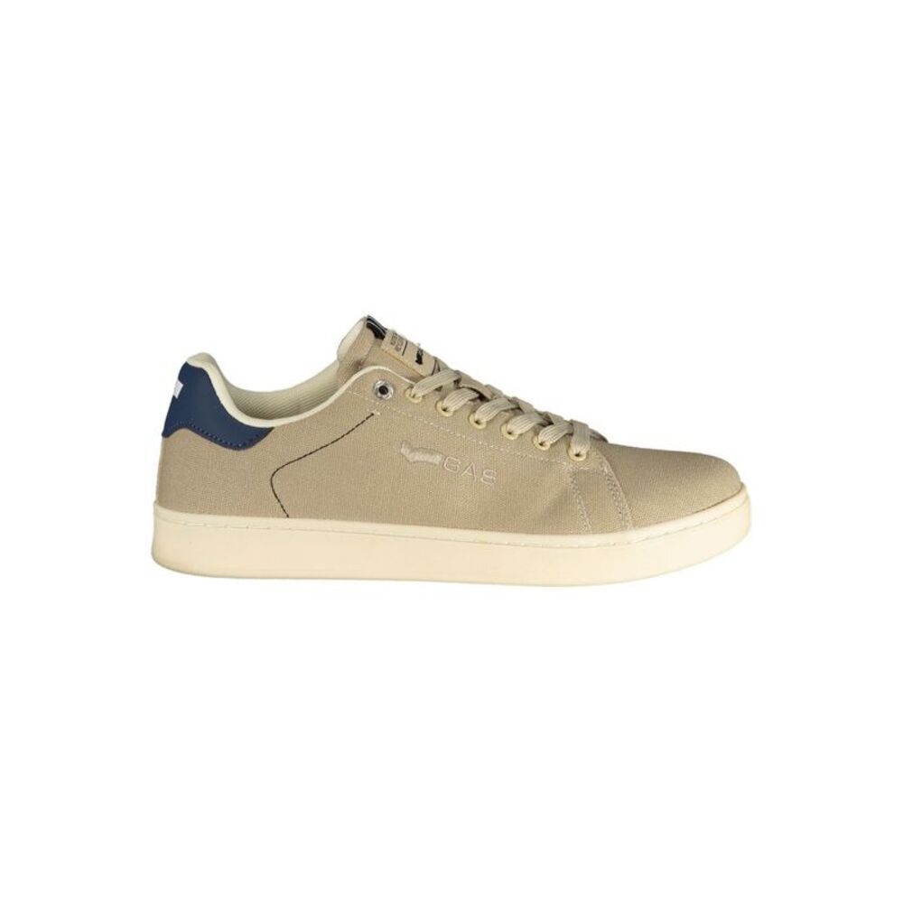 Gas Beige Polyester Men Men's Sneaker